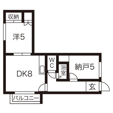 メゾンパルクの物件間取画像